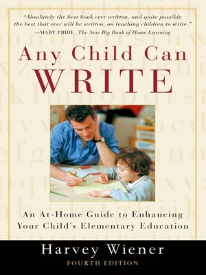 cover image of Any Child Can Write